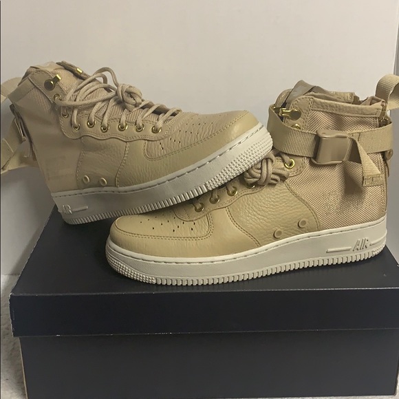 nike air force 1 sf mid mushroom
